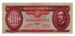 100 Forint Bankjegy 1947 aVF