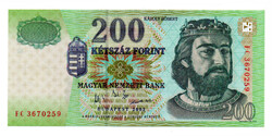 200 Forint Bankjegy 2003 FC gEF