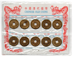 Kína Régi pénzek másolatai Chinese Old Coins1644-1911