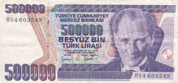 500.000   Líra  1970     Törökország