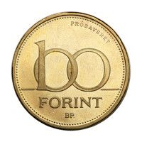 100 Forint 1992 pp proof