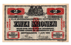 1916 Ostffyasszonyfa 2 Korona aUNC