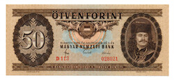 50 Forint Bankjegy 1965 UNC