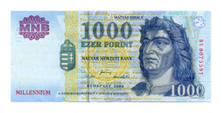1000 Forint Bankjegy Millennium 2000 DA gEF