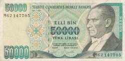 50.000   Líra  1970      Törökország