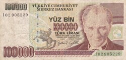 100.000   Líra  1970      Törökország
