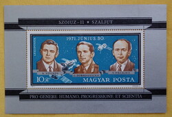 1971. Szojuz-11 Szaljut blokk **