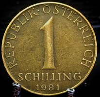 Ausztria 1 schilling, 1981 C04A1
