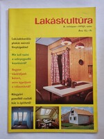 Lakáskultúra X. évfolyam 1975/1.