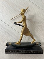 Egyiptomi figura mű gyanta