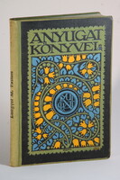 1910 Nyugat könyvei szecessziós Falus Elek kötés Lengyel Menyhért Taifun Első kiadás !!