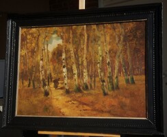 Vitéz Sashegyi Kálmán (1886-) : Erdőben / Csobánka