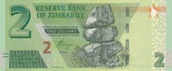 2    Dollár     2019      Zimbabwe