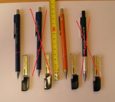 Mechanikus töltőceruza 0,5-ös betéttel – 2 db.