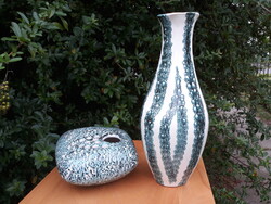 Retro iparművészeti kerámia váza és ikebana váza