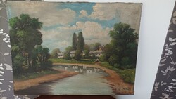 Márton KS festmény 80x60
