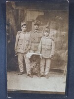 Régi fotó katonák az I.vh idején - Osztrák–magyar haderő - Monarchia