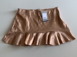 Új címkés Zara Trafaluc collection rose gold miniszoknya szoknya