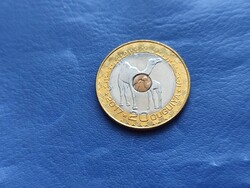 MAURITÁNIA 20 OUGUIYA 2017 TEVE! TRIMETÁL / BIMETÁL ! UNC!