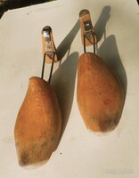 Régi félcipő sámfa cca. 39-43 (kihajtható kaptafa)