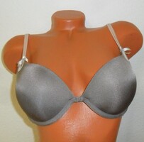 H&M dekoratív, szürke Push-up merevítős melltartó 80B