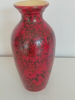 Retro Tófej kerámia váza