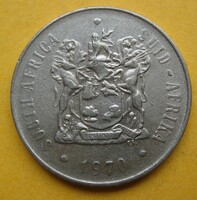 Dél Afrika 50 cent 1970 (Z1)