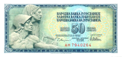 Jugoszlávia 50 dinár 1978 UNC