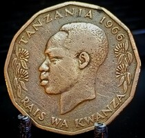 Tanzánia 5 Senti, 1966 C13D4