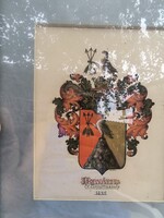 Antik Nemes Csalàdi címer:  / Horváth de Nagymuzsaly 1546 / Felvidéki . Szignàlt !