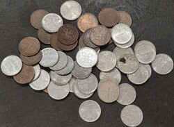 Finnország 1 penni, Lot, 49 db