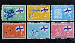 KS26 /  Holland Antillák 1965 Természet és kultúra bélyegsor postatiszta