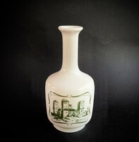 Alföldi vitrin pálinkás kiöntő butella Diósgyőr vára 1720