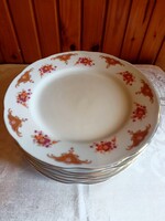 Kínai porcelán kistányérok, 7 db