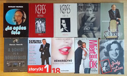Életrajzi könyvcsomag Vitray Kepes Havas 10db 200Ft-os egységáron #1