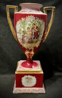 Royal Vienna ( Alt Wien) porcelán váza , 19. század !