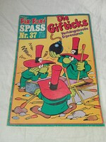 FIX és FOXI -  német nyelvű Képregény Újság Spass 37: 1977 Vintage