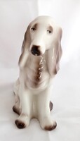 Hollóházi kutya figura