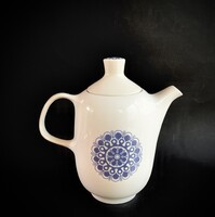 Alföldi vitrin kék Gabriella mintás kávéskanna Bella