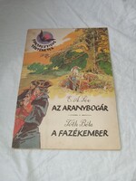 Edgar Allan Poe Tóth Béla - Az aranybogár - A fazékember (Rajzolta Zórád Ernő)- Képregény Vintage