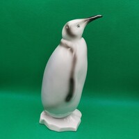 Hollóházi  porcelán pingvin figura