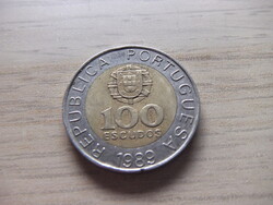 100   Escudo  1989  Portugália ( 3 )