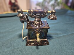 Vintage Telefon Italadagoló – Ritka Porcelán Gyűjtői Darab