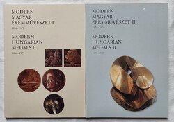 Modern magyar éremművészet I.II. 1896-1975 1976-2000 Magyar nemzeti galéria