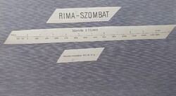 Rimaszombat - térkép 1915. 1:75 000