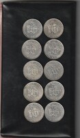 5 Forint 1947-es ezüst 10 db ( 3 )