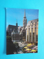 Képeslap (63) - Budapest - Halászbástya a Hilton Szállóval 1980-as évek - (Foto: Gál Imre)