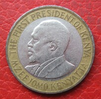 Kenya bimetál 10 schilling 2010 (S41)