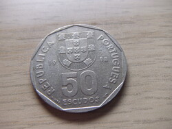 50   Escudo  1988  Portugália
