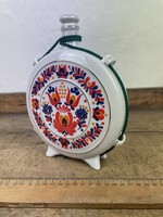 -AV418- Régi Hollóházi Porcelán Kulacs Butélia Butella